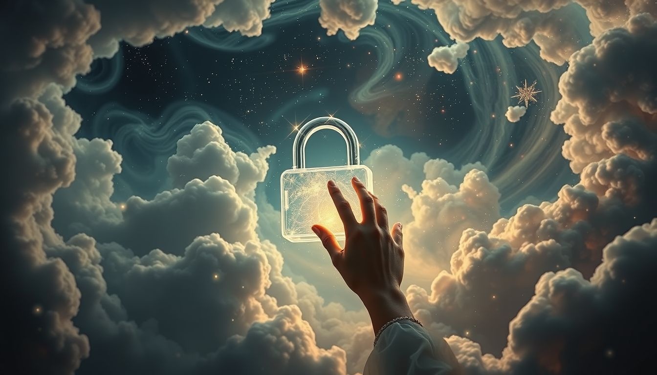 Rêver d’une serrure invisible symbolise des barrières psychologiques cachées.