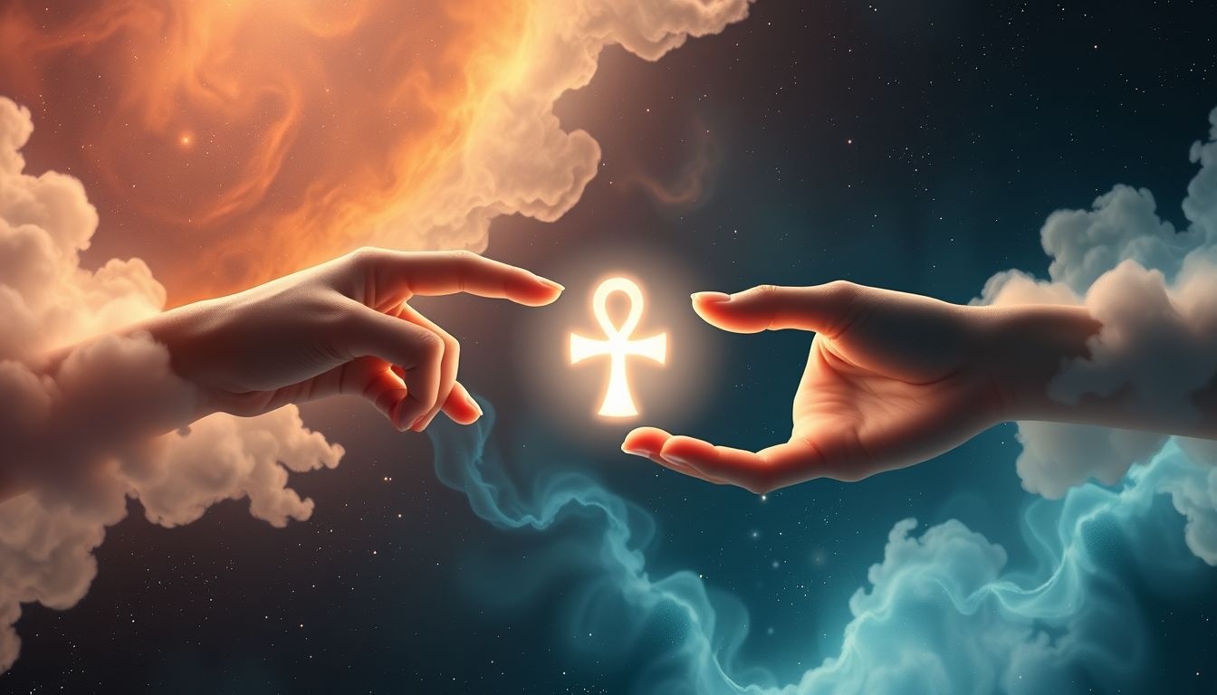 Rêver de donner un ankh symbolise souvent un don spirituel précieux.