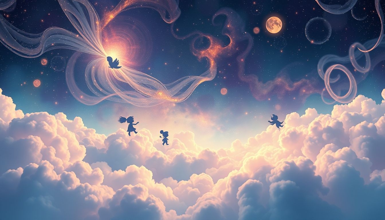 Rêver de personnages animés reflète souvent des désirs d'évasion.