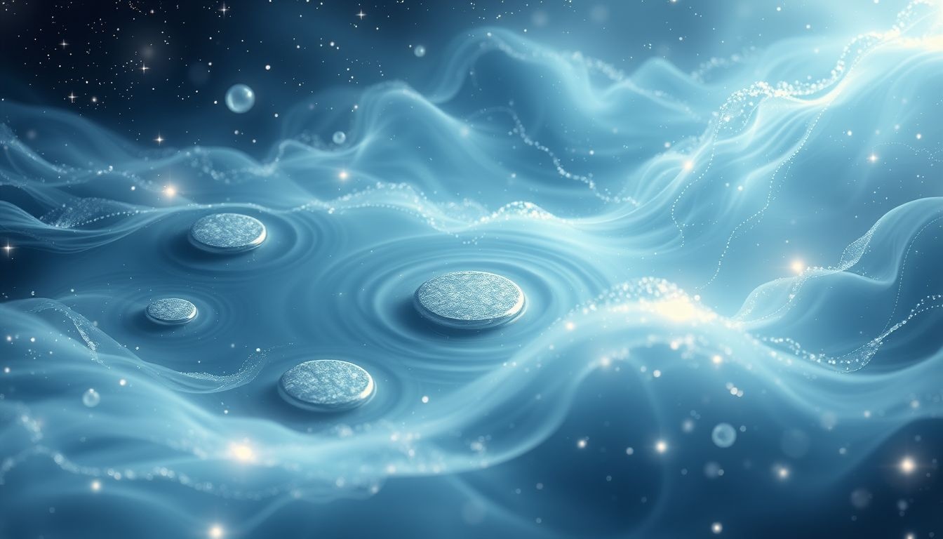 Rêver de pièces d'argent dans l'eau symbolise purification émotionnelle profonde.
