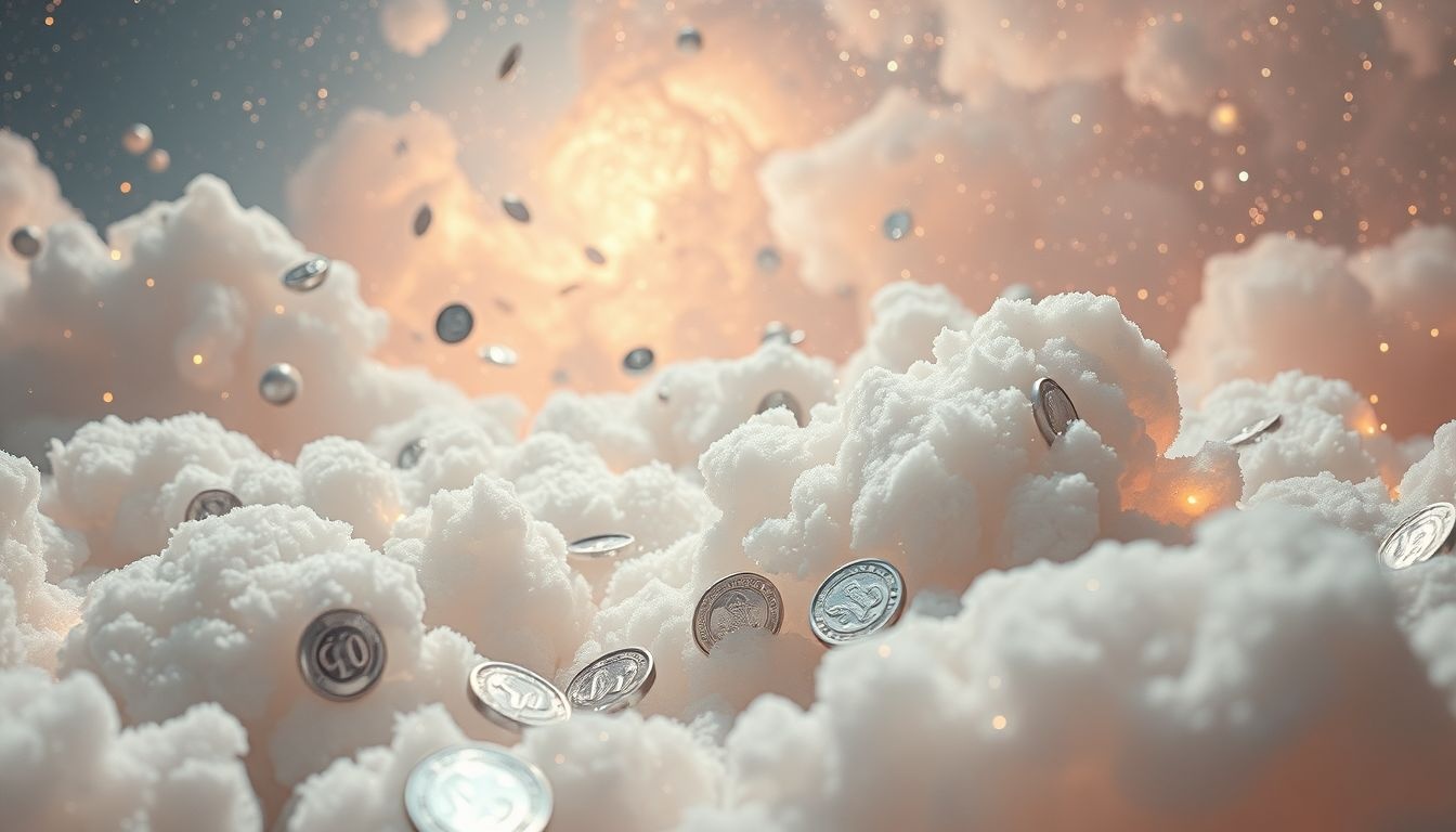 Rêver de pièces d’argent symbolise abondance et satisfaction des besoins.