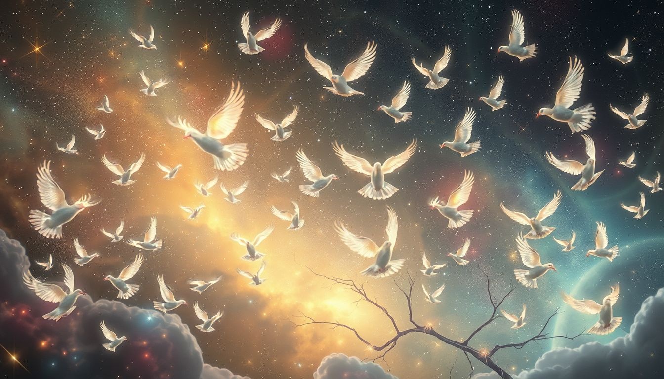 Rêver de plusieurs pigeons annonce abondance et décisions complexes.