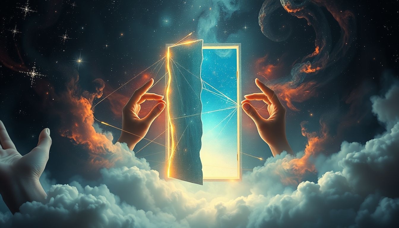 Rêver de réparer une porte symbolise la guérison intérieure et la réconciliation.