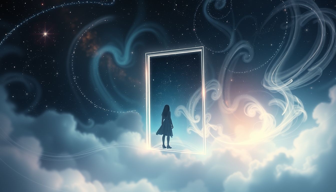 Rêver d'une porte symbolise souvent la curiosité et l'ouverture vers l'inconnu.