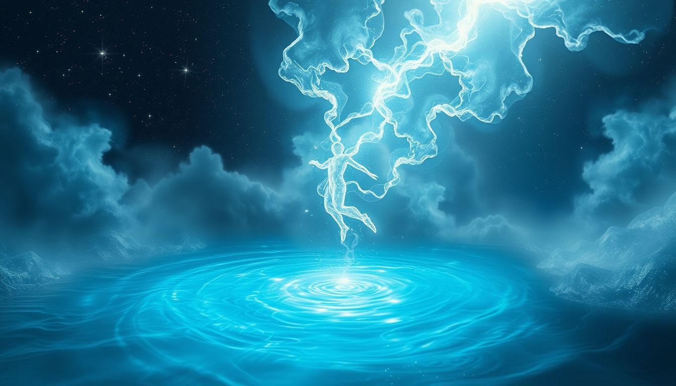 Rêver d'eau glaciale symbolise souvent une purification émotionnelle profonde.