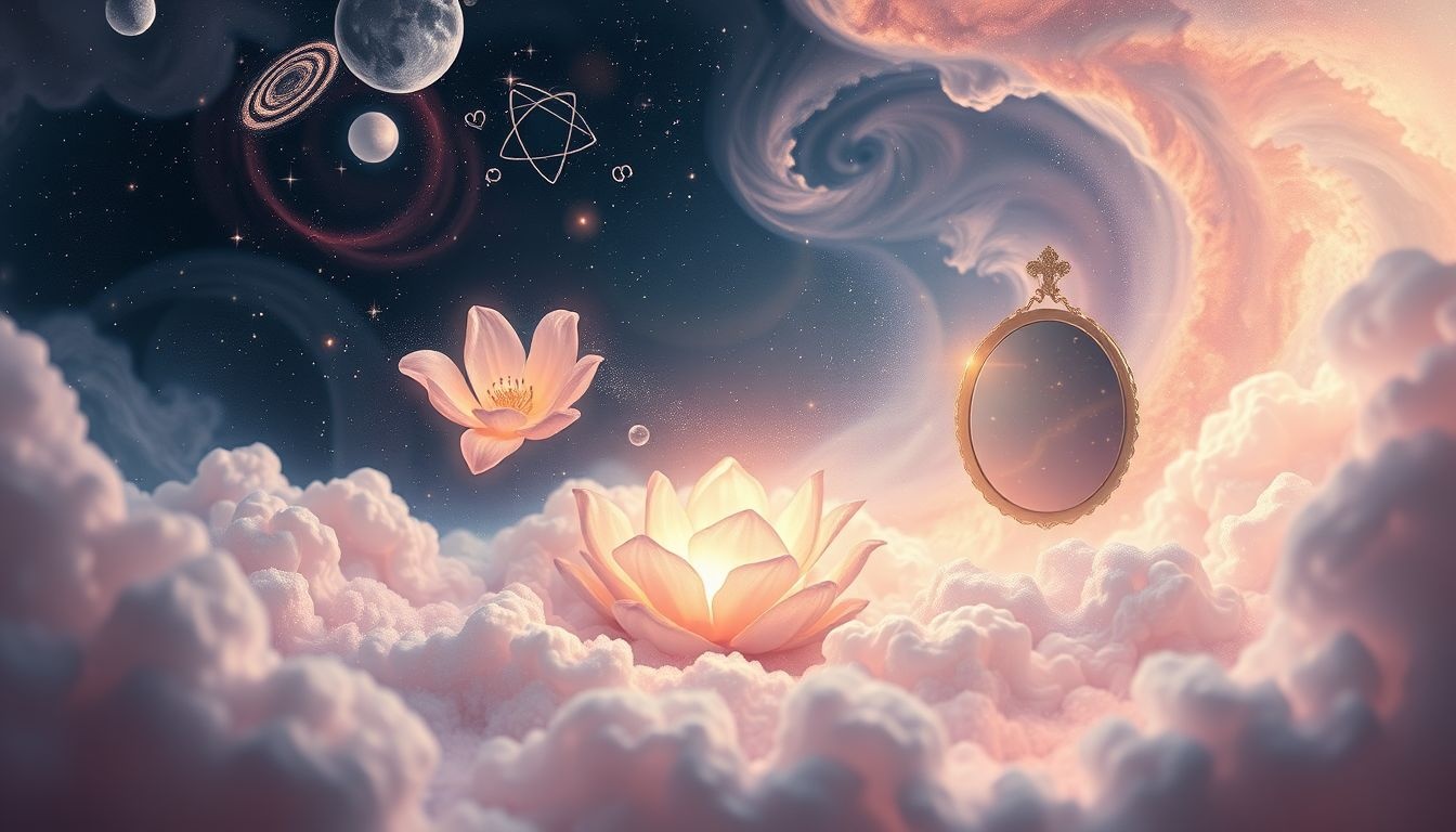 Rêver de Vénus avec un miroir symbolise la quête de soi.