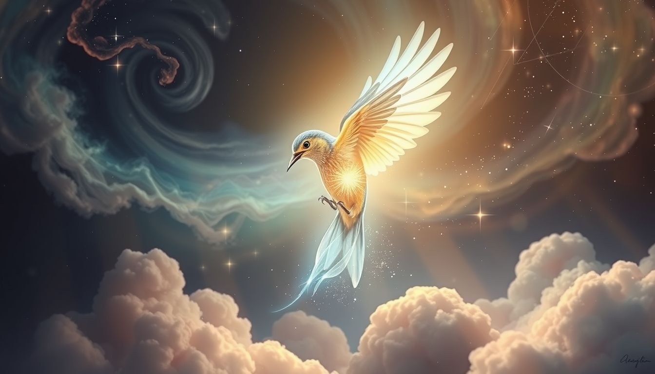 Recevoir un cadeau d’un loriot symbolise une reconnaissance spirituelle profonde.