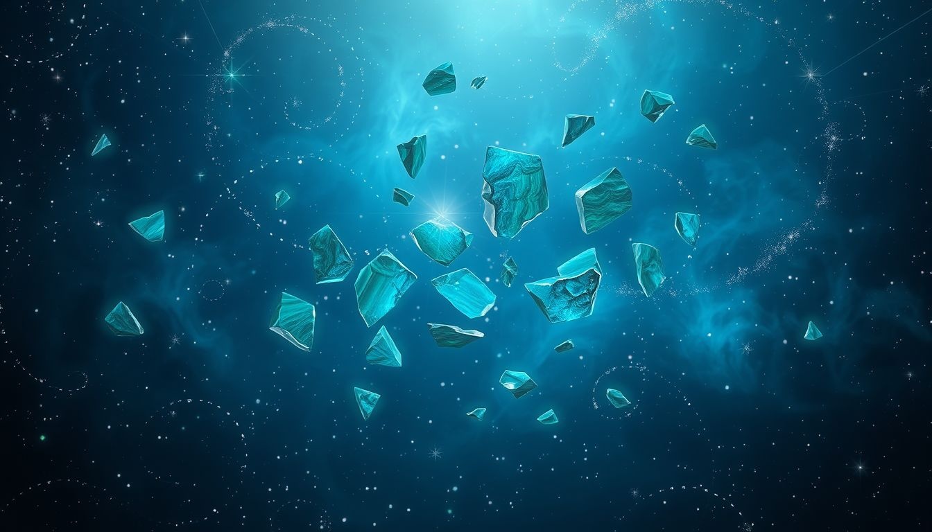 Rêver d'azurmalachite brisée révèle souvent une perte de pouvoir.