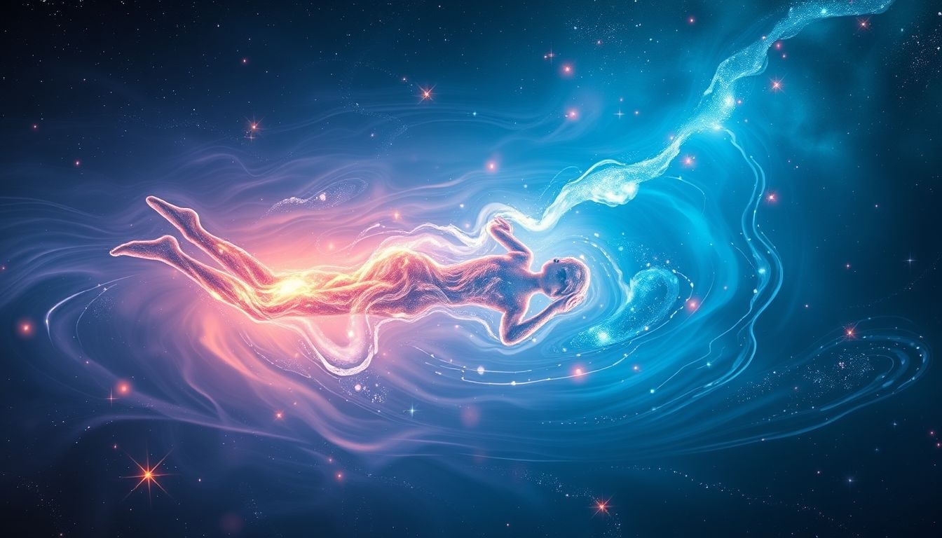 Nager en rêve apaise l'esprit et libère les émotions enfouies.