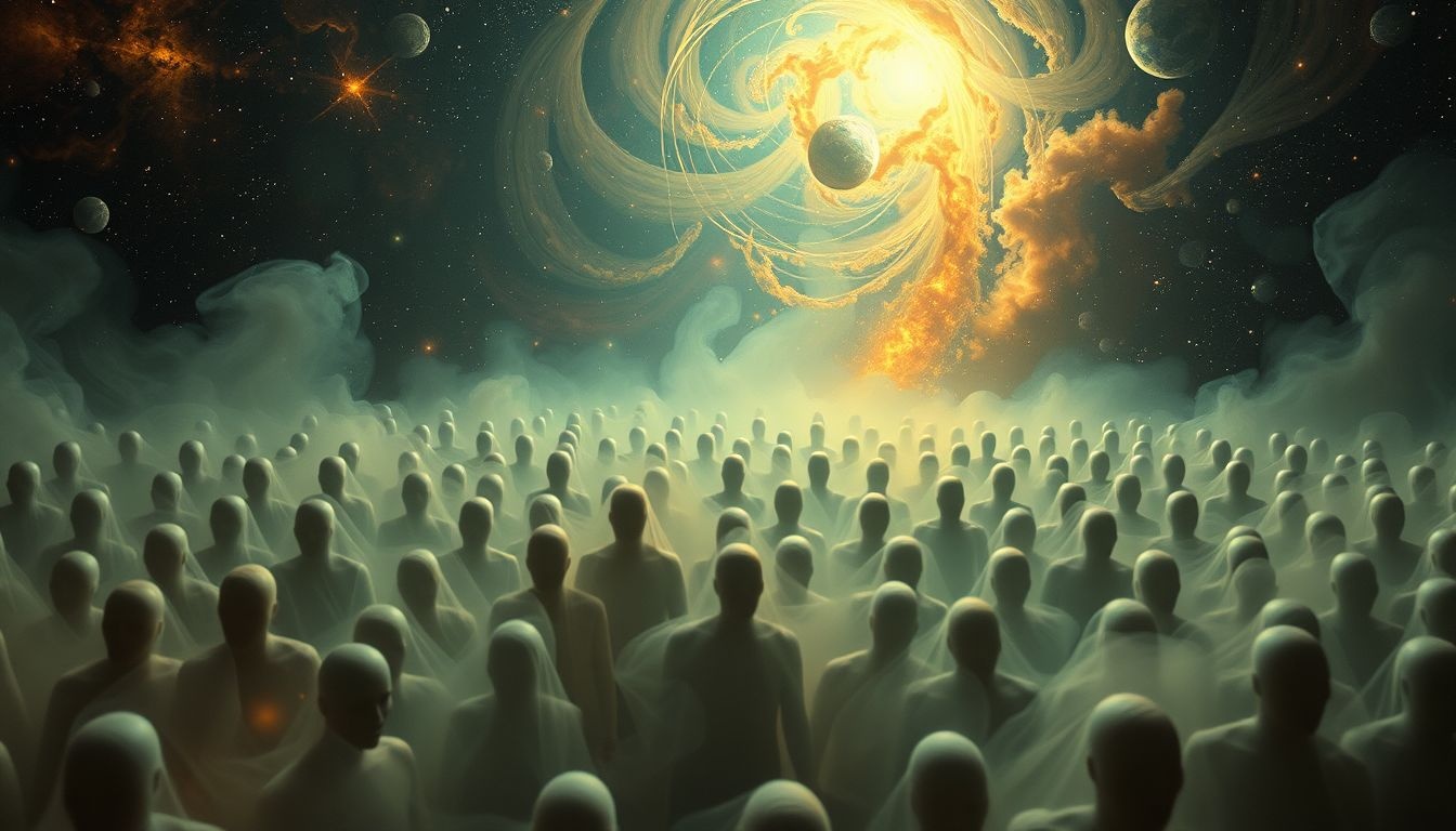 Le vacarme de foule symbolise souvent l'oppression et l'oubli de soi.