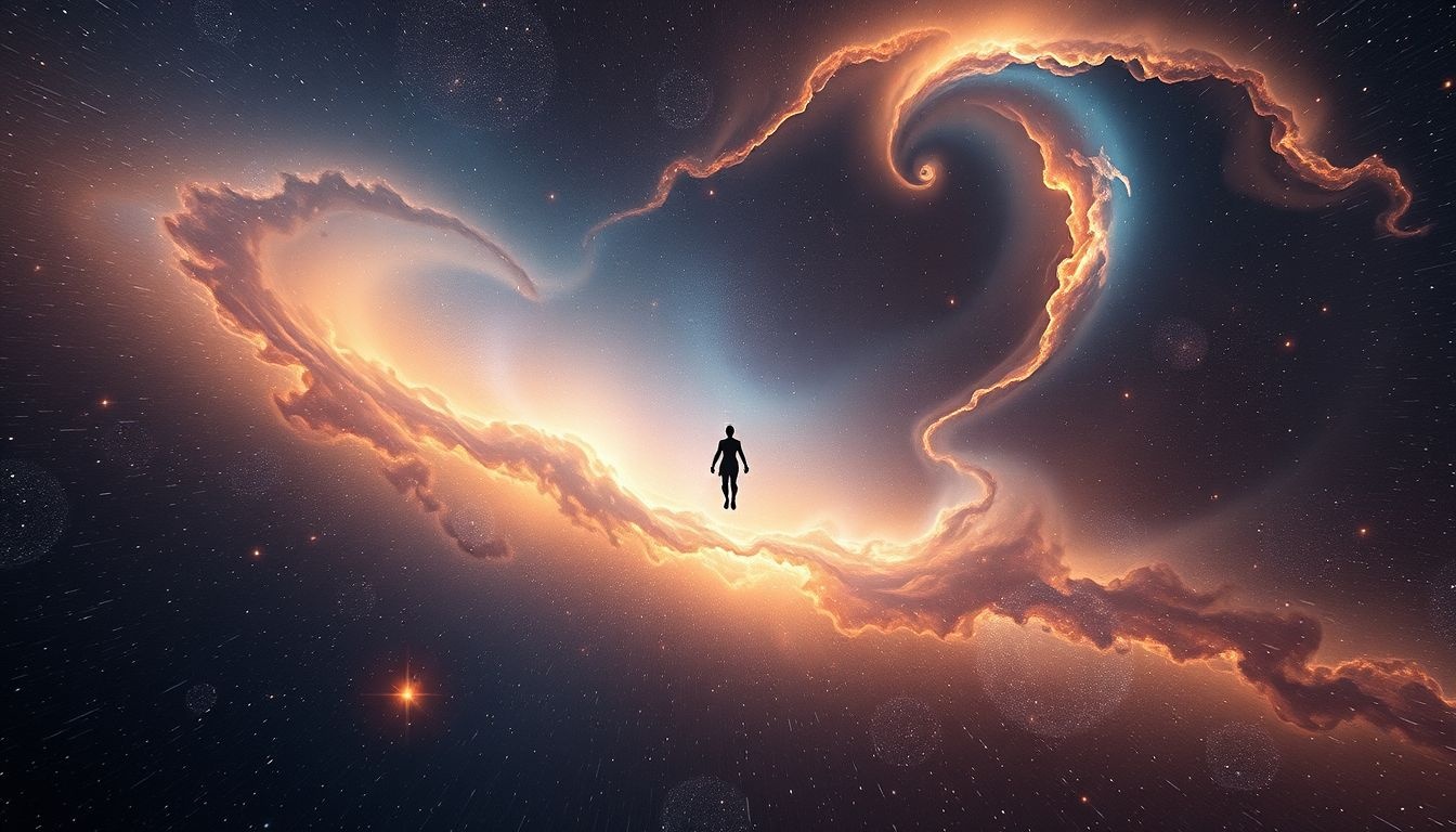 Avancer seul en rêve symbolise souvent l'indépendance et la réflexion intérieure.
