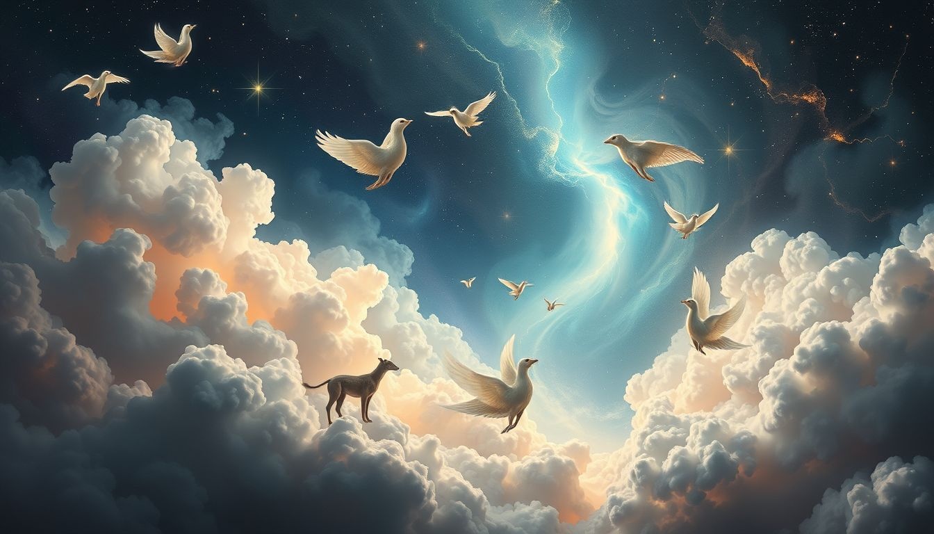 Rêver de biergonde avec animaux symbolise liberté et instinct naturel.