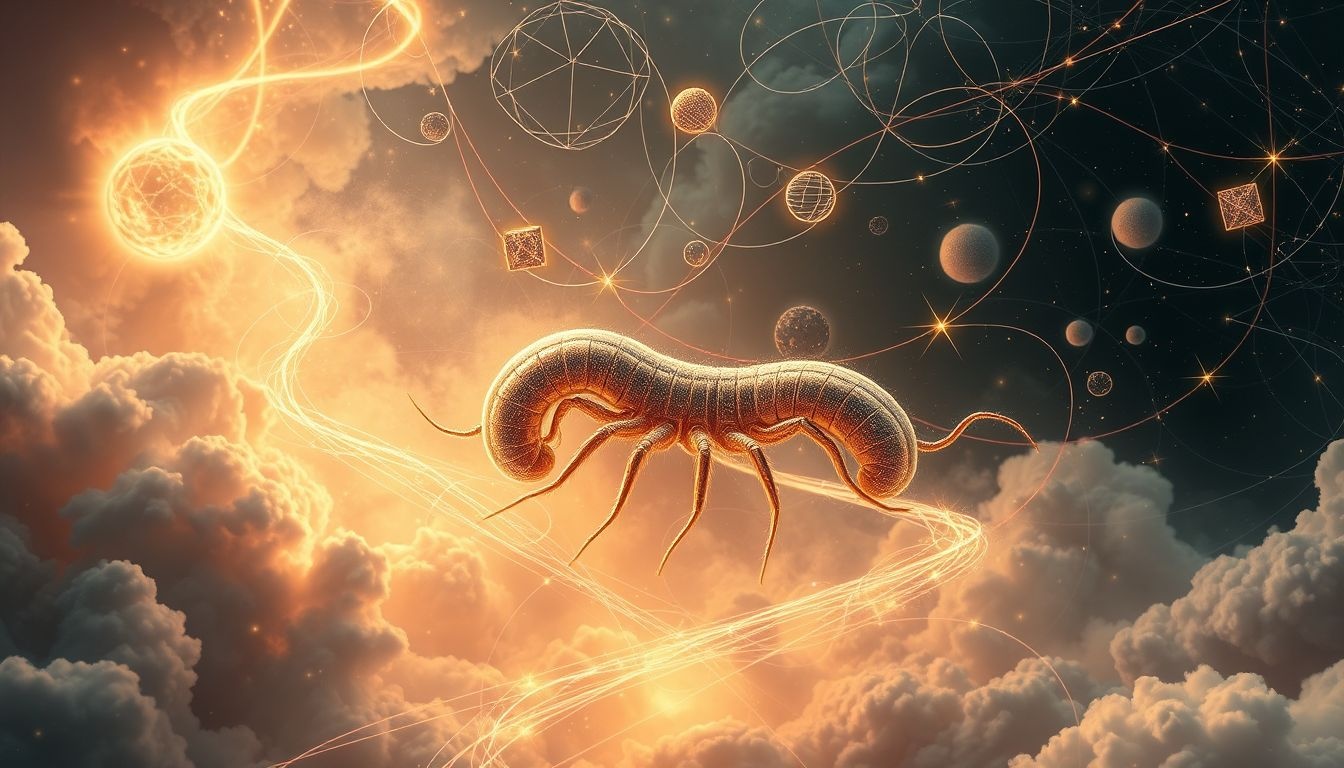 Les centipèdes symbolisent l’adaptabilité face aux défis complexes.