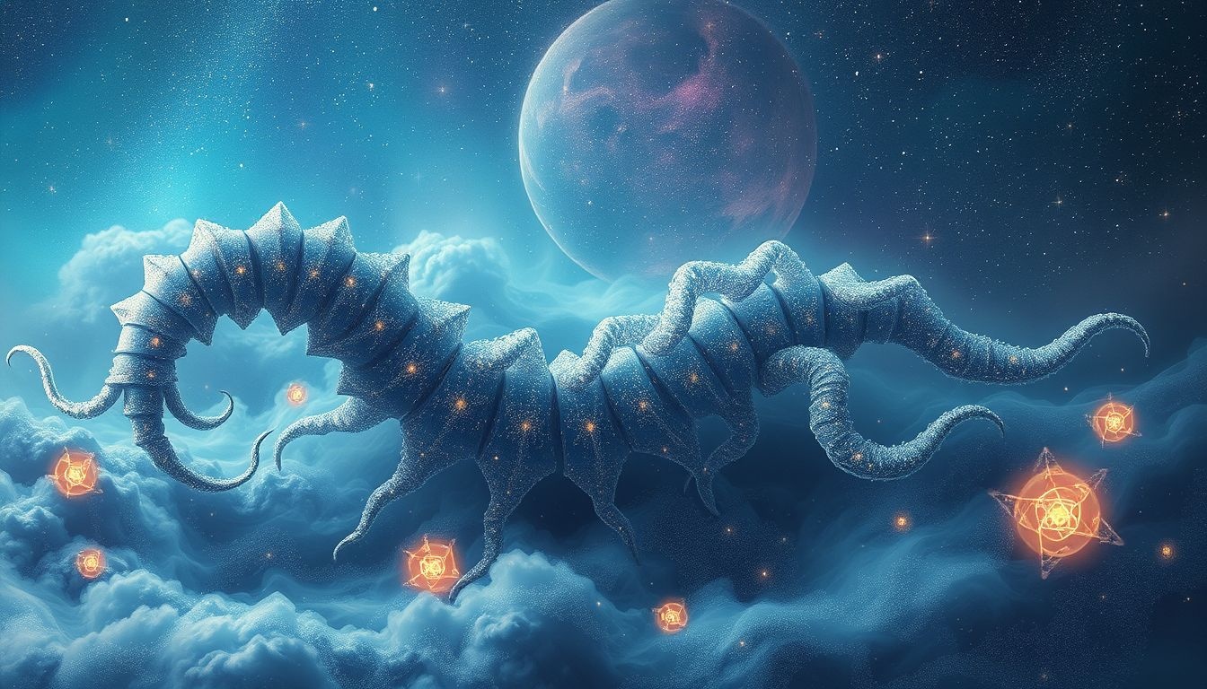 Les centipèdes symbolisent souvent trahison et mystères cachés.