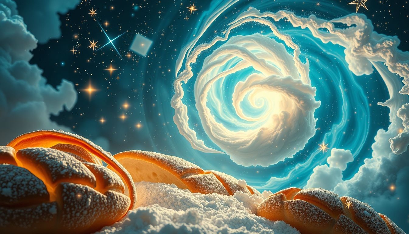 Rêver de pain frais symbolise souvent la prospérité et l'abondance.