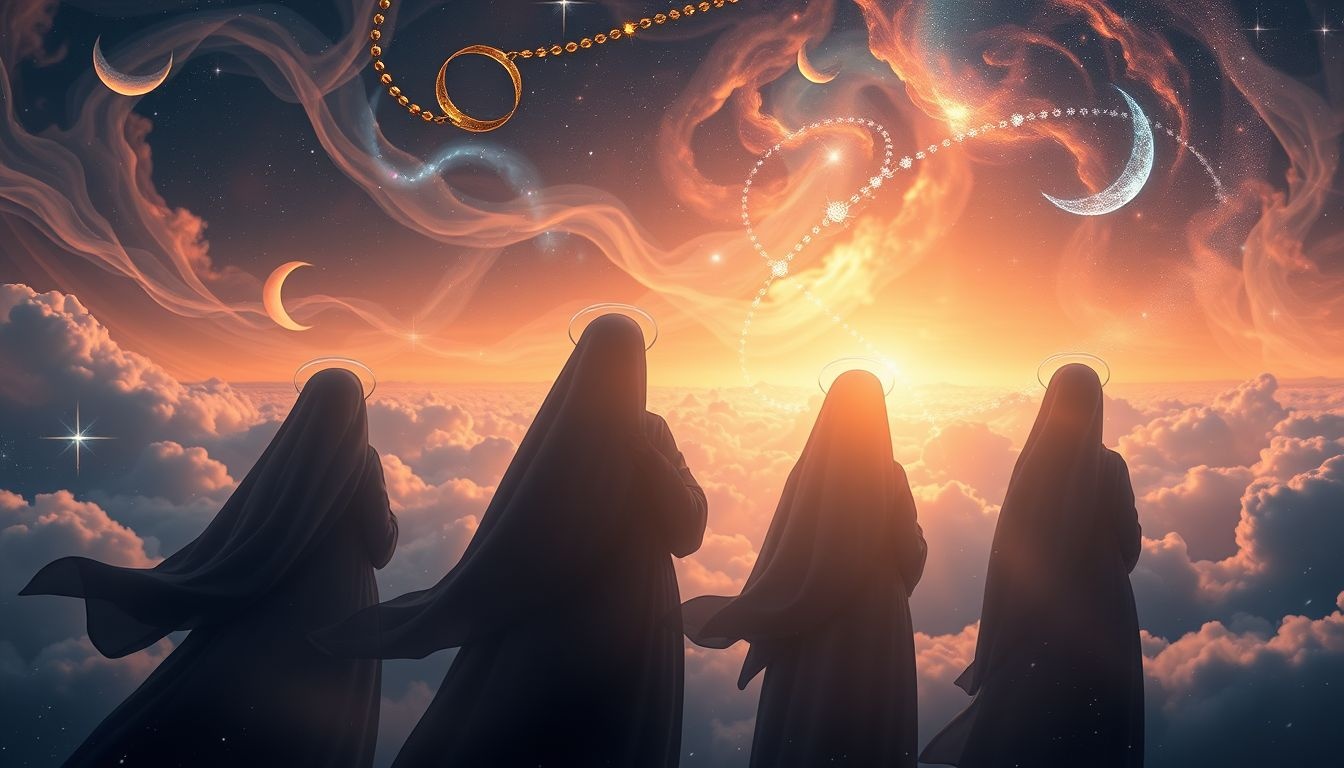 Rêver de religieuses symbolise souvent la pureté et la spiritualité intérieure.