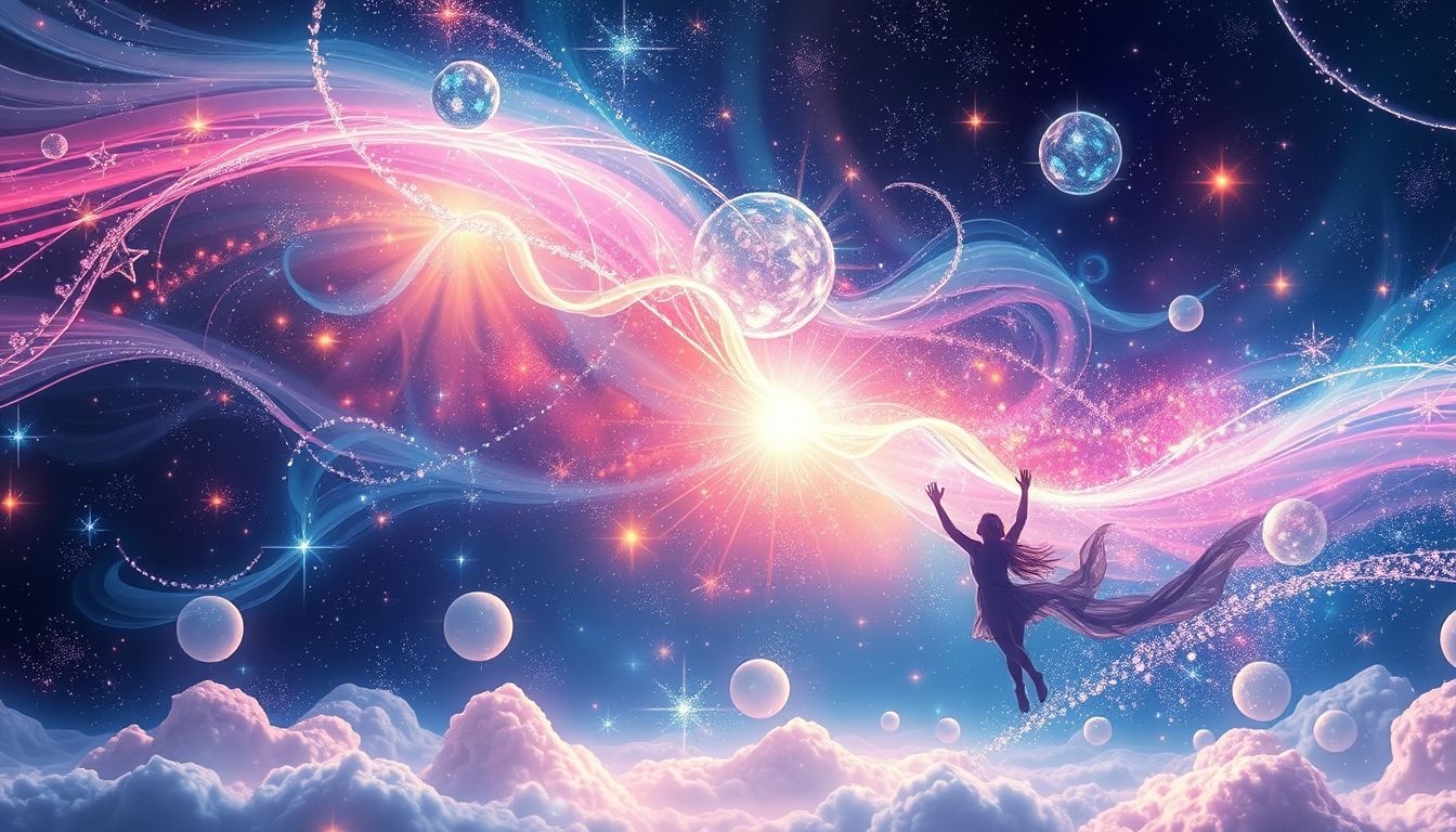 La joie symbolise une célébration intérieure profonde et une transformation positive.