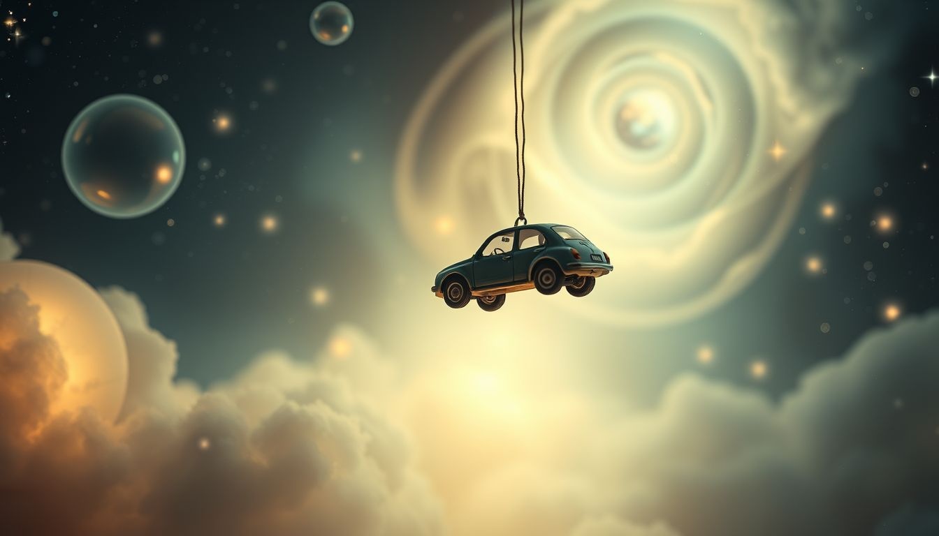 Rêver d’une voiture jouet sans roues symbolise un projet bloqué.