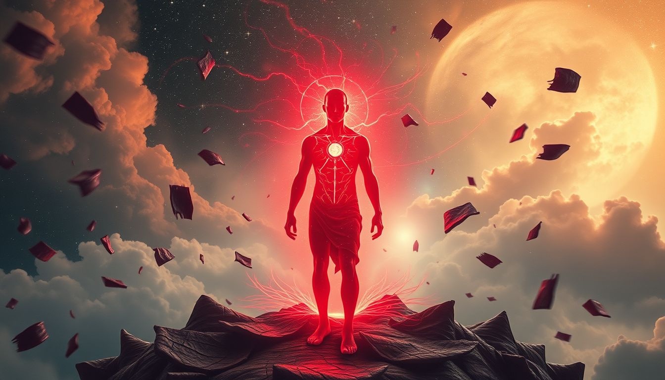 Le tanneur rouge symbolise la persévérance face aux défis ardus.