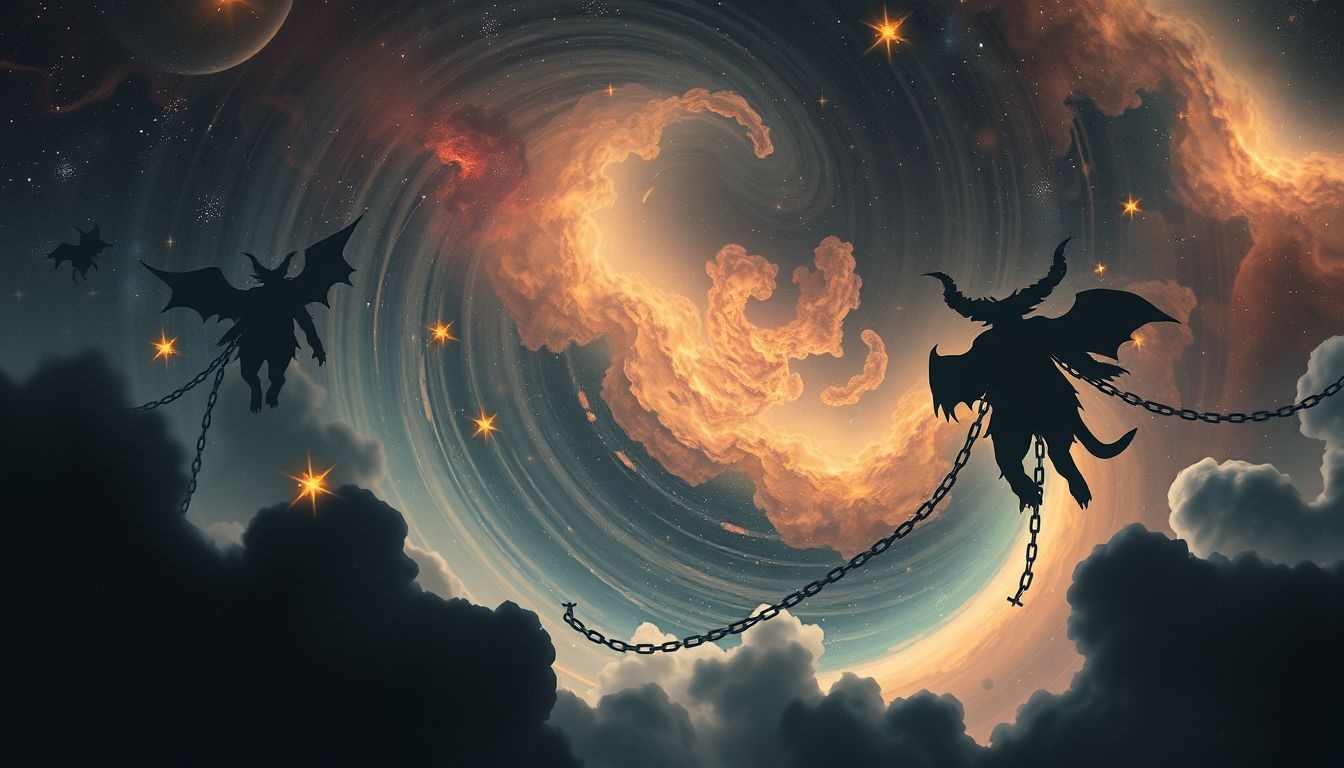 Rêver du Krampus signale souvent un avertissement moral imminent.