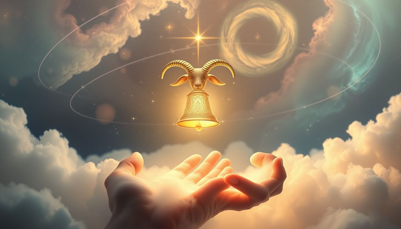 Recevoir une clochette de chèvre symbolise un nouvel éveil spirituel.