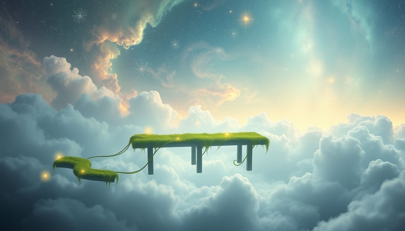 Un banc mousseux symbolise souvent paix intérieure et stabilité émotionnelle.