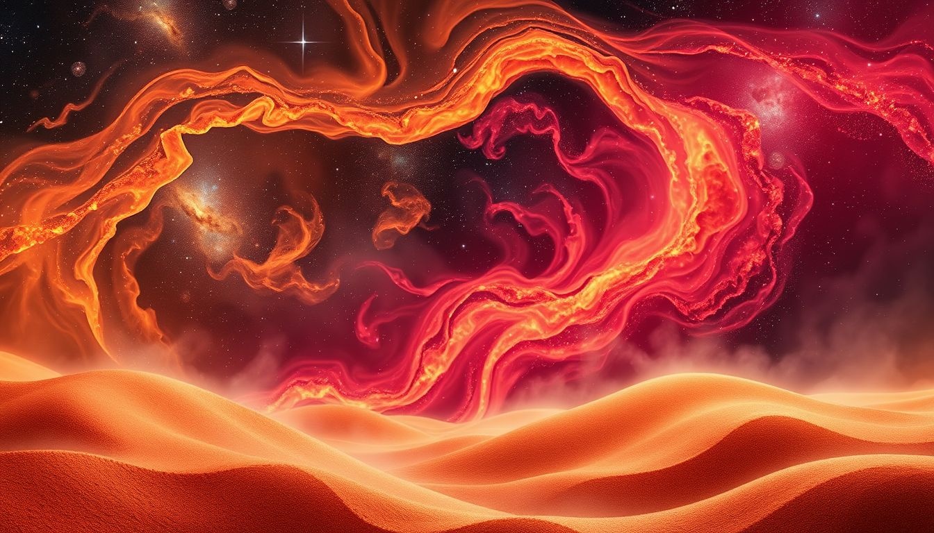 La couleur du sable révèle les émotions profondes dans le rêve.