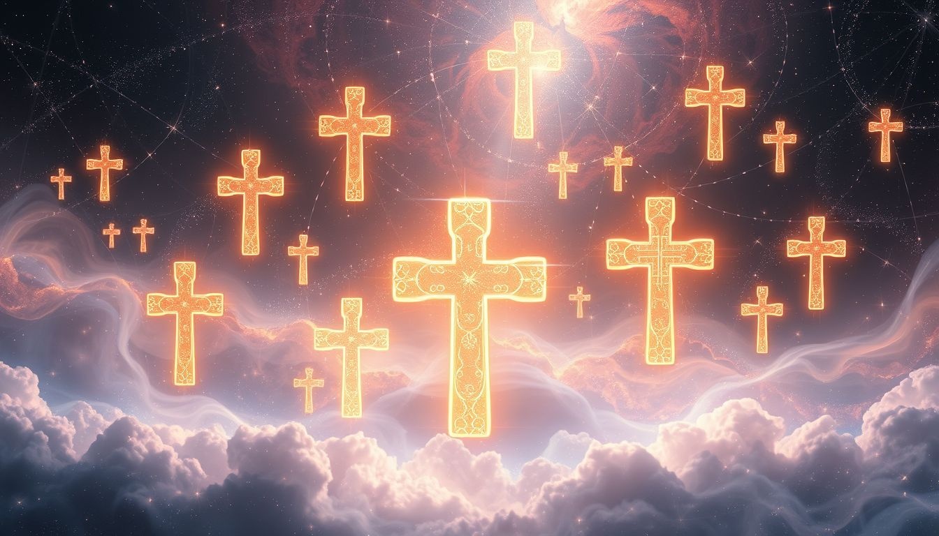 Le calvaire symbolise souvent sacrifice et rédemption universels.