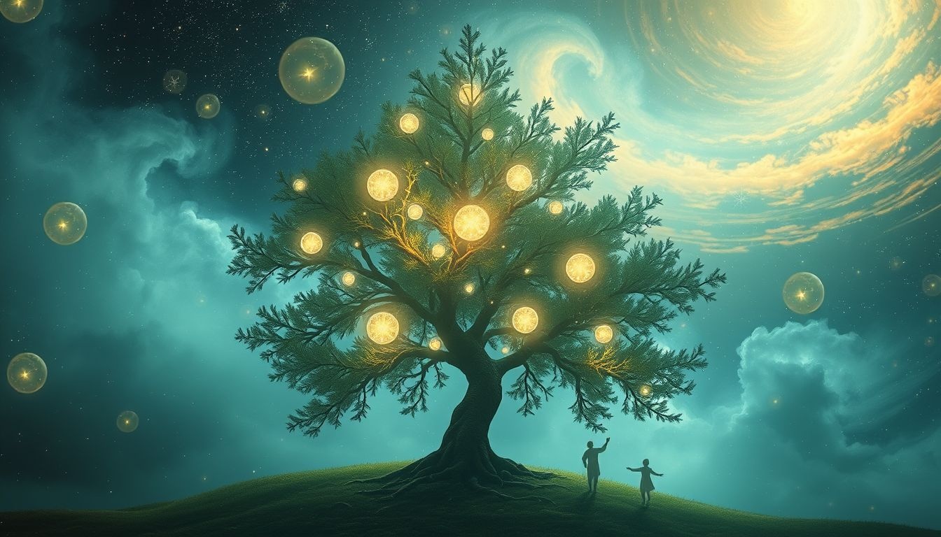 Le sapin symbolise l'espoir et le réconfort en période de deuil.