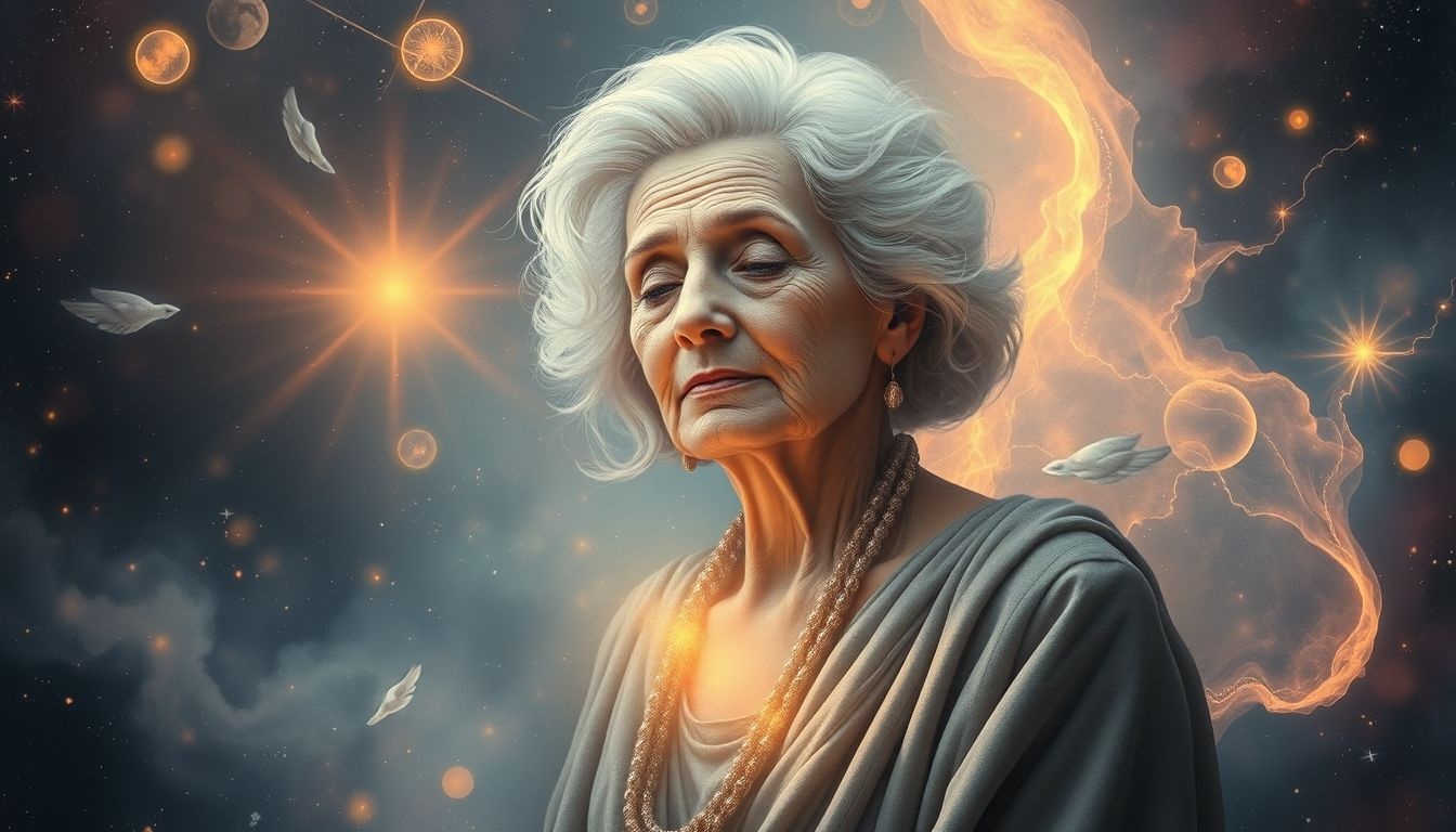 La mamie symbolise souvent la sagesse intuitive et la guidance intérieure.