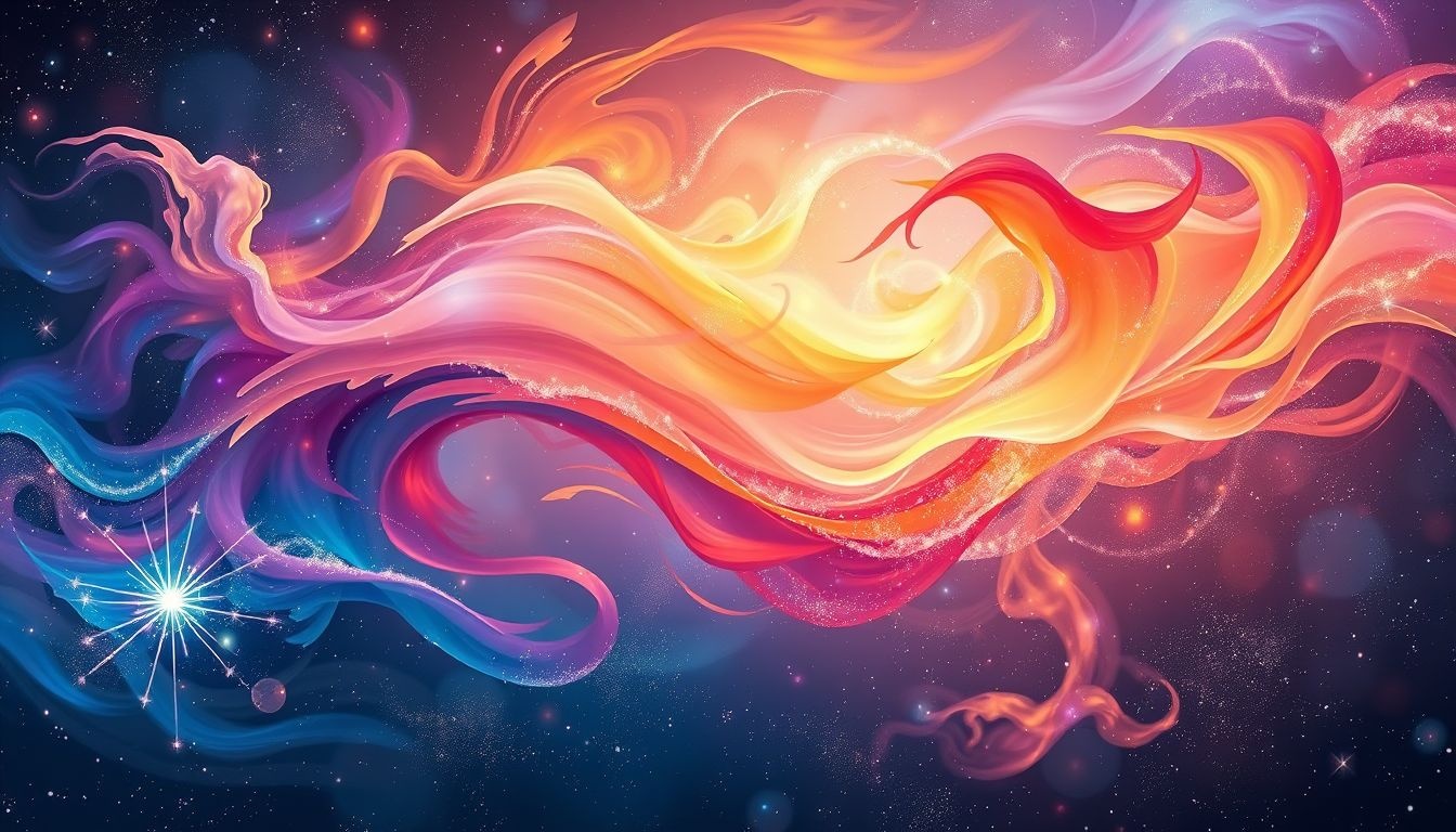 La peinture révèle nos émotions profondes à travers les couleurs vibrantes.