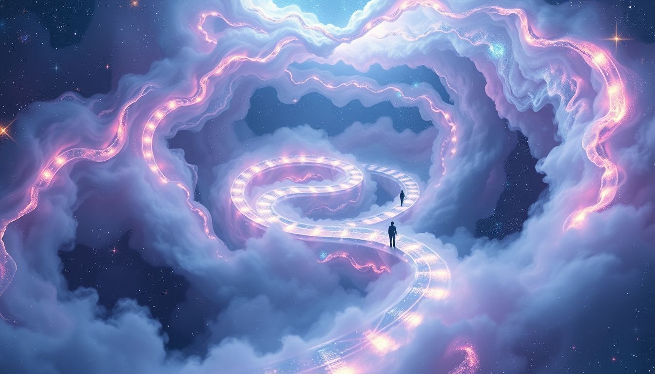 Rêver d’un labyrinthe symbolise souvent une quête intérieure complexe.