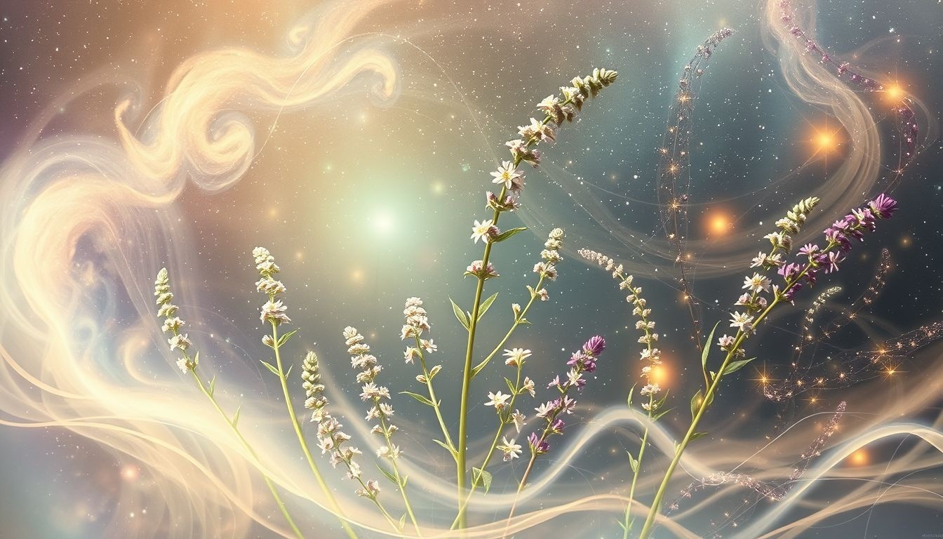 Rêver d'hysope mêlée à d'autres herbes symbolise harmonie et puissance.