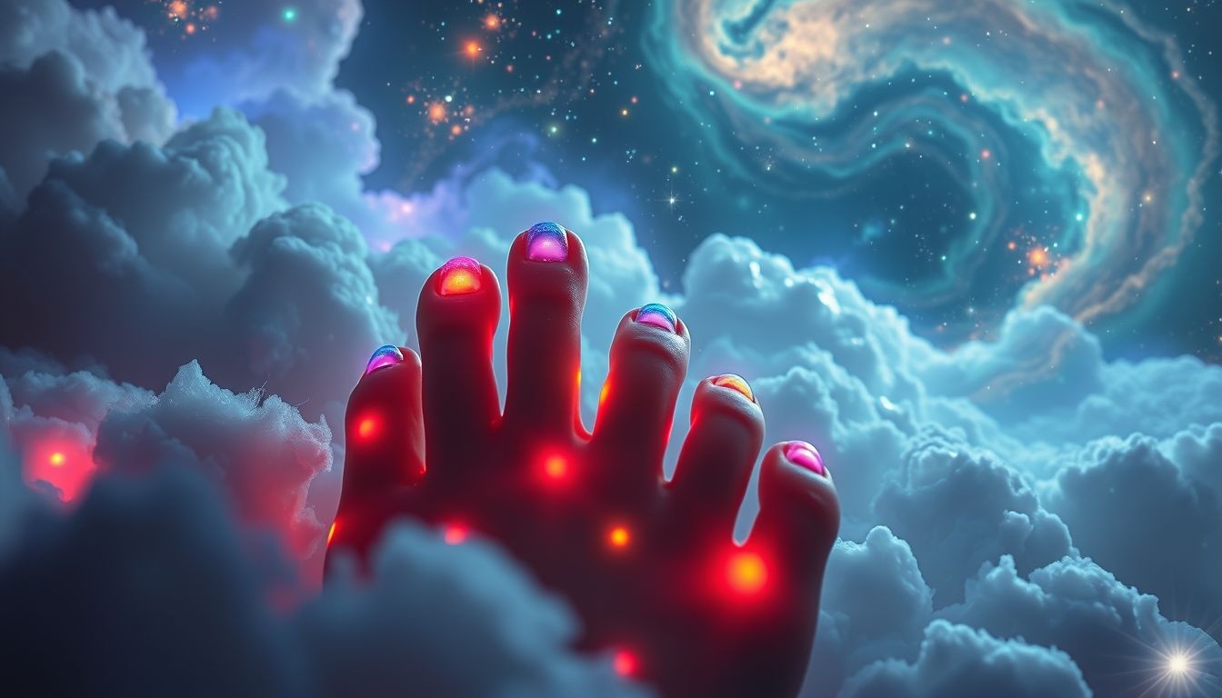 Rêver d'ongles colorés révèle des émotions variées et profondes.
