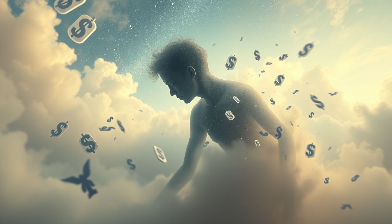 Rêver d’un banquier qui disparaît symbolise confusion financière et stress.