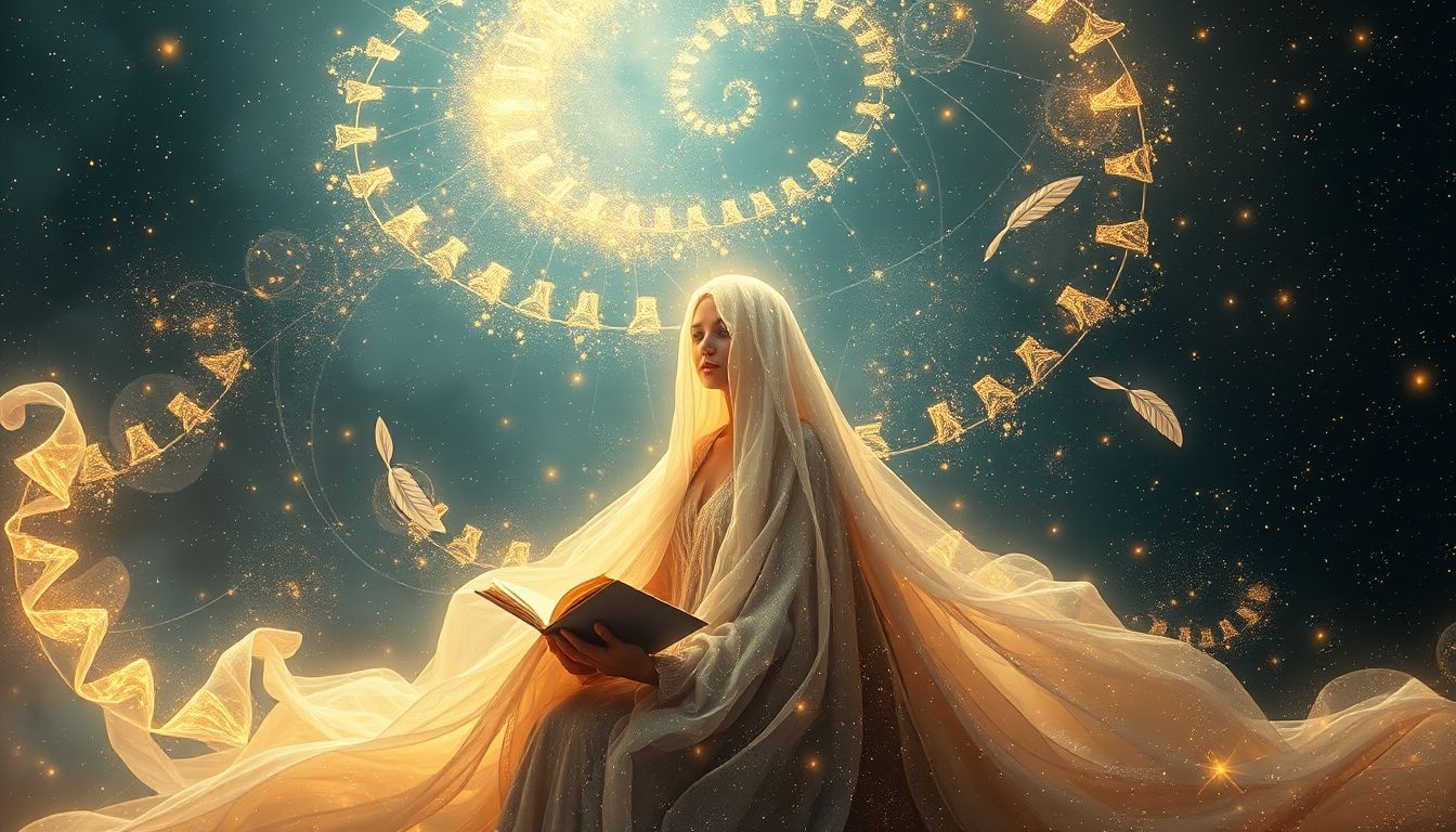 Rêver d'un bibliothécaire célèbre symbolise sagesse et inspiration créative.