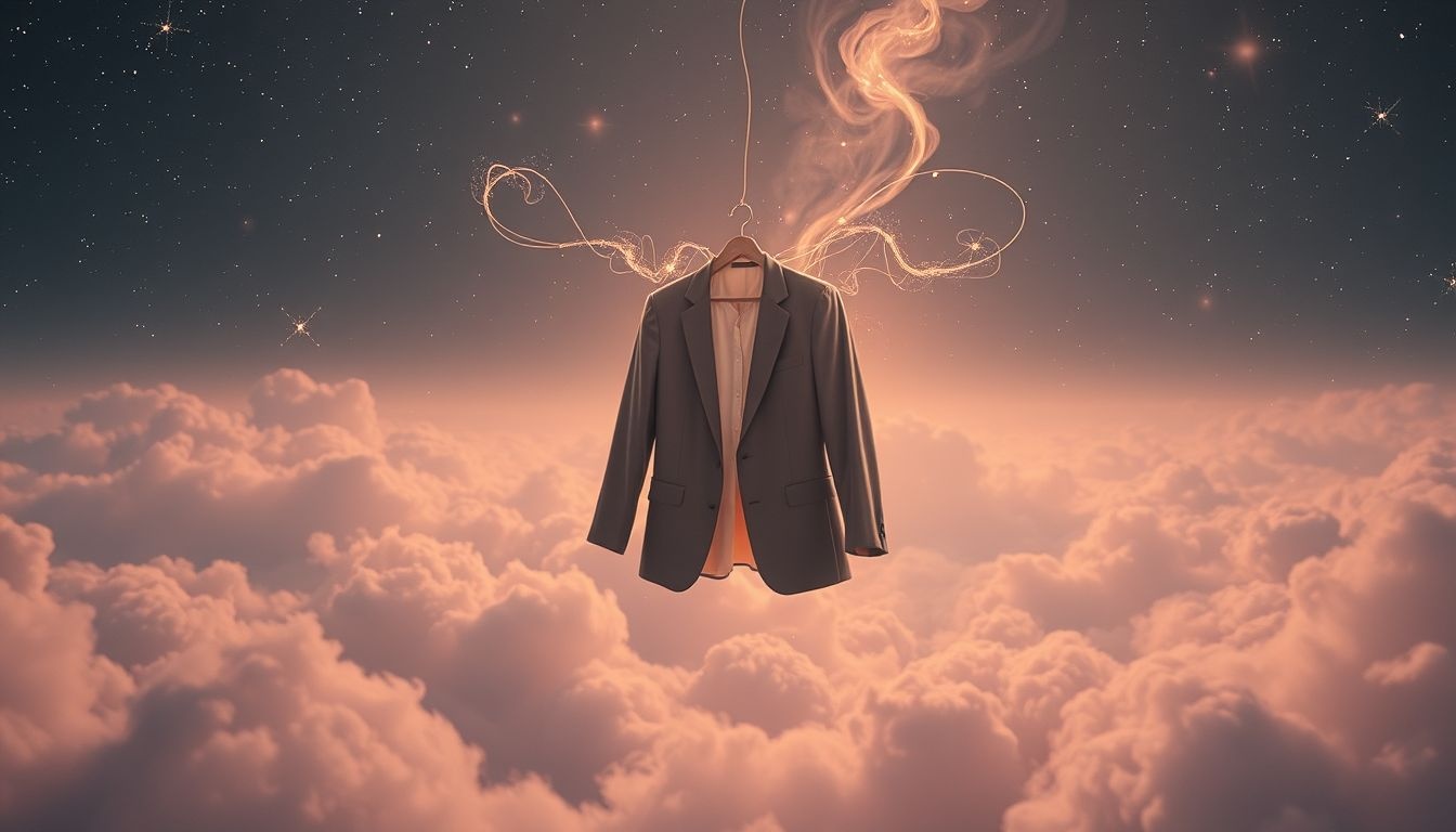 Un blazer flottant reflète des émotions instables et incertaines.