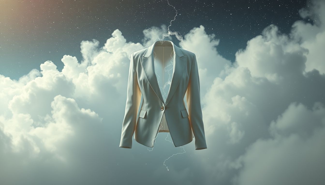 Rêver d'un blazer sans épaulettes révèle une vulnérabilité intérieure cachée.