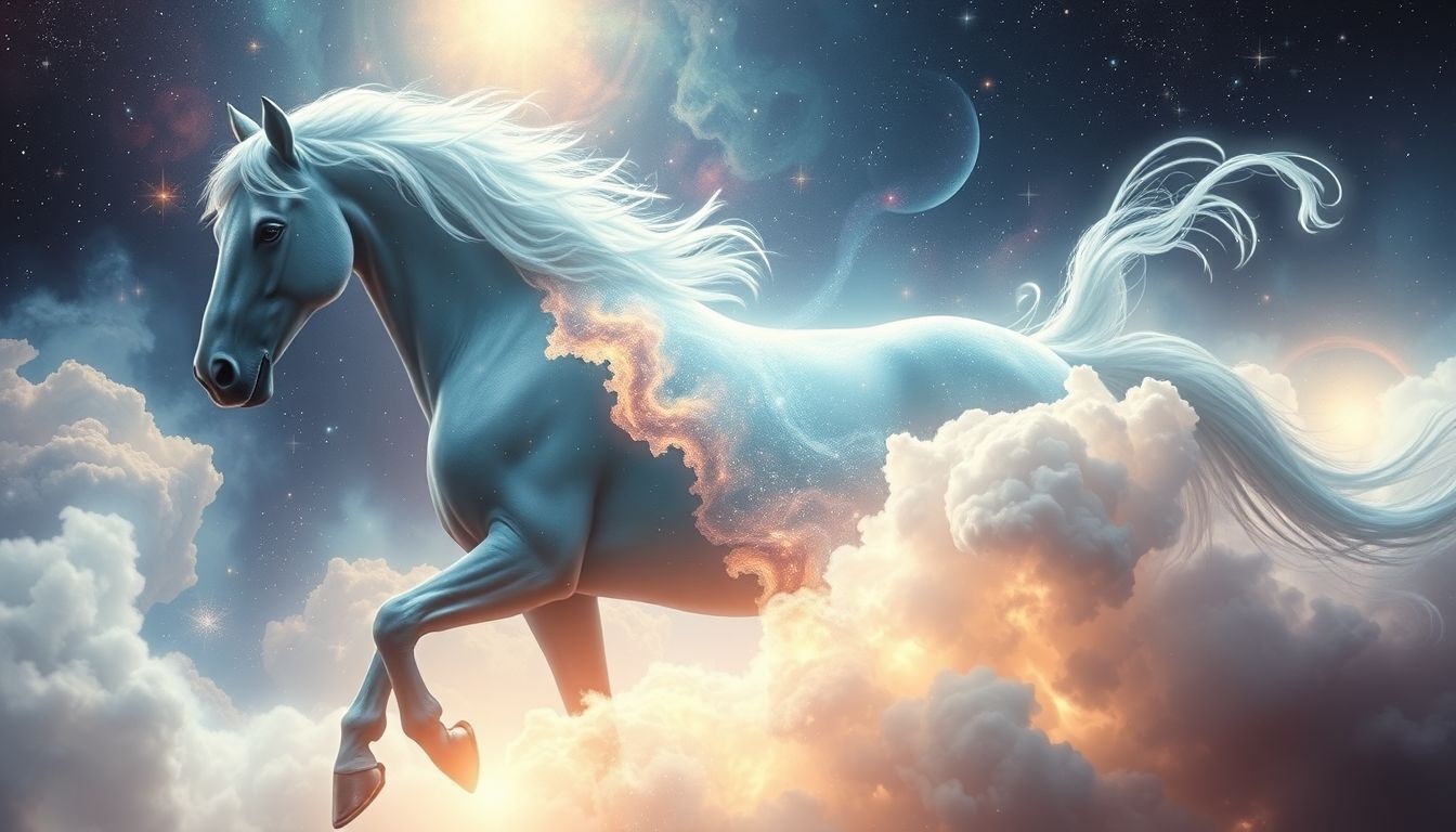Rêver d’un cheval métamorphosé révèle un potentiel intérieur insoupçonné.