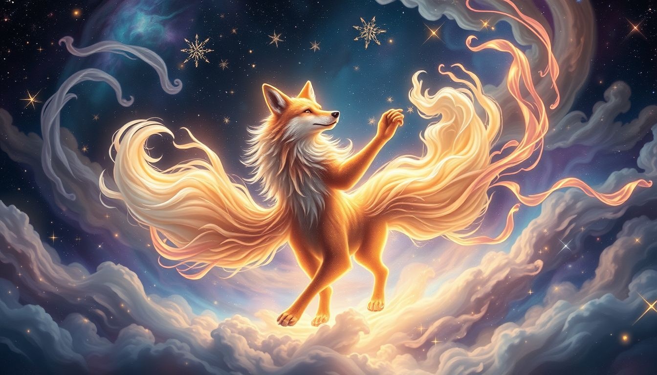Rêver d’un coyote dansant symbolise une joie de vivre authentique.