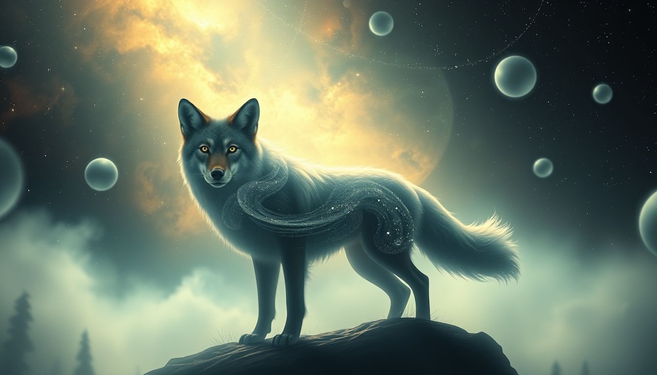 Rêver d'un coyote qui vous observe révèle une critique intérieure.
