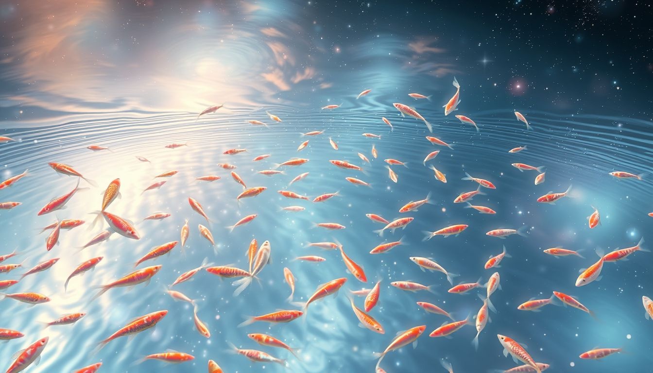 Rêver d’étang poissonneux symbolise richesse et succès durable.