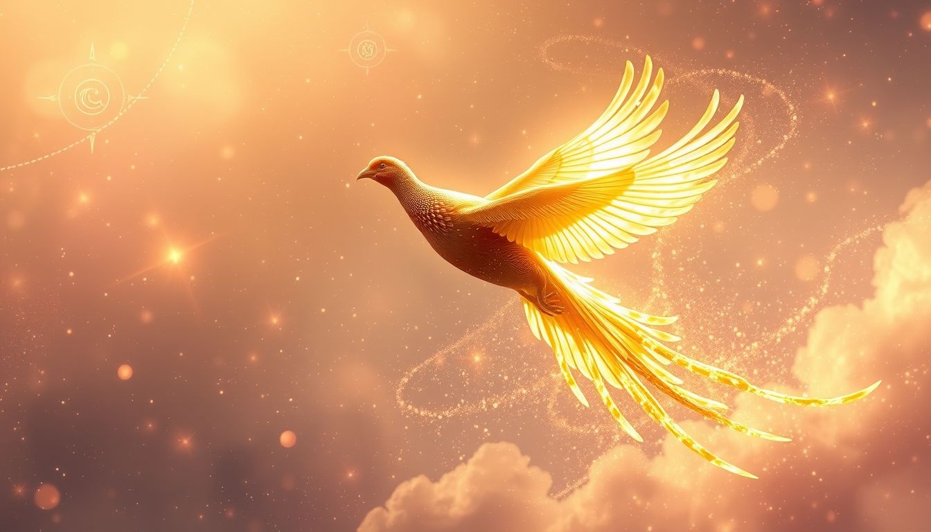 Rêver d’un faisan doré volant symbolise liberté et grandes ambitions.