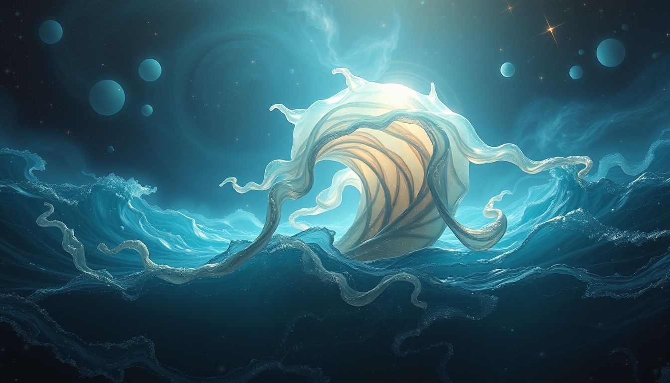 Rêver d’un géant d’eau symbolise des émotions puissantes et profondes.