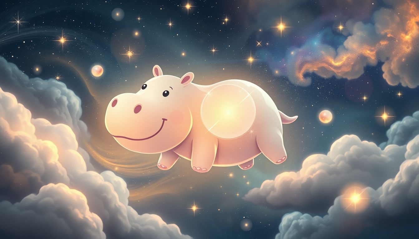 Rêver d’hippopotame riant symbolise joie et libération intérieure.