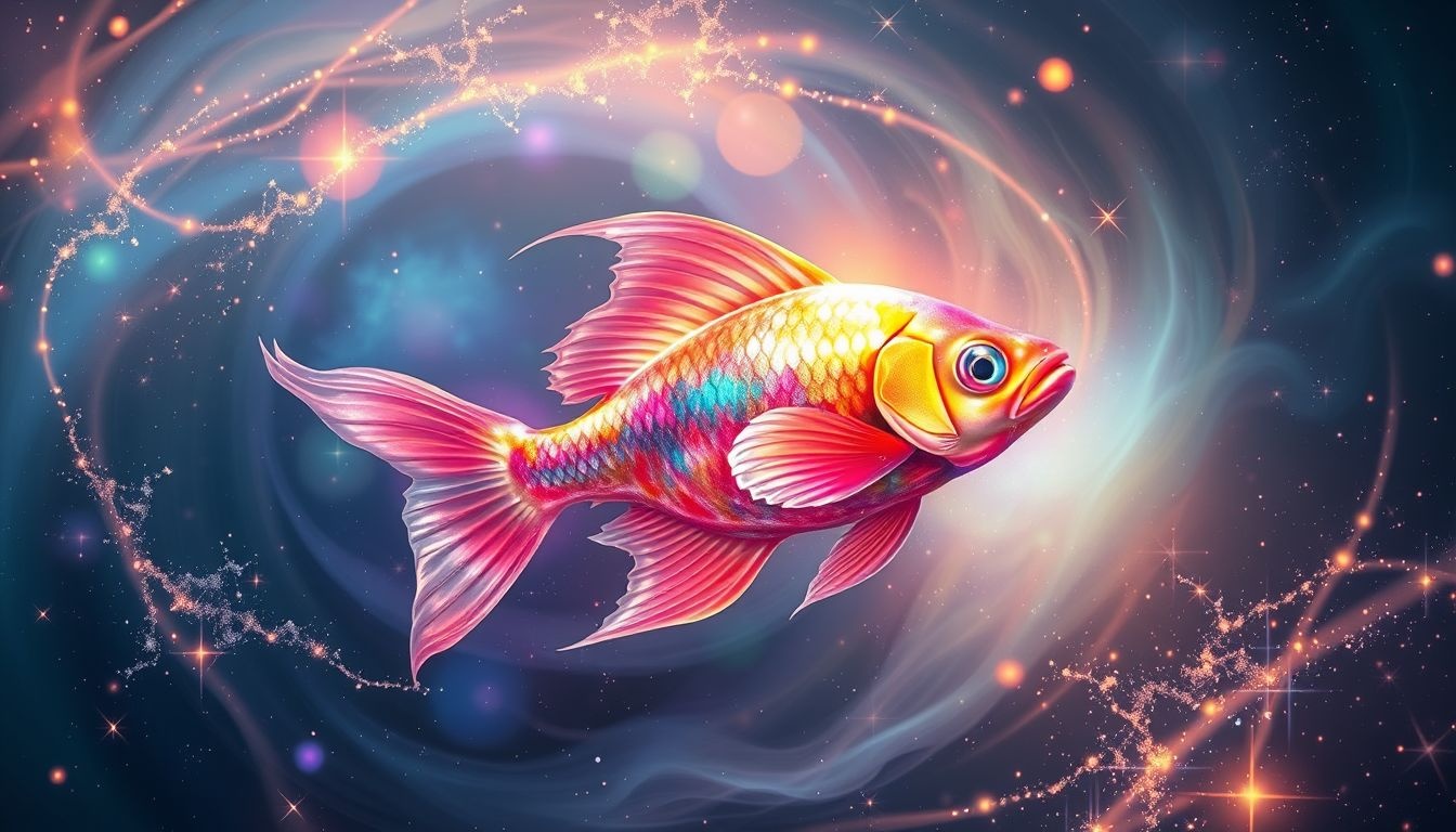 Rêver d’un poisson coloré symbolise joie et créativité intérieure.