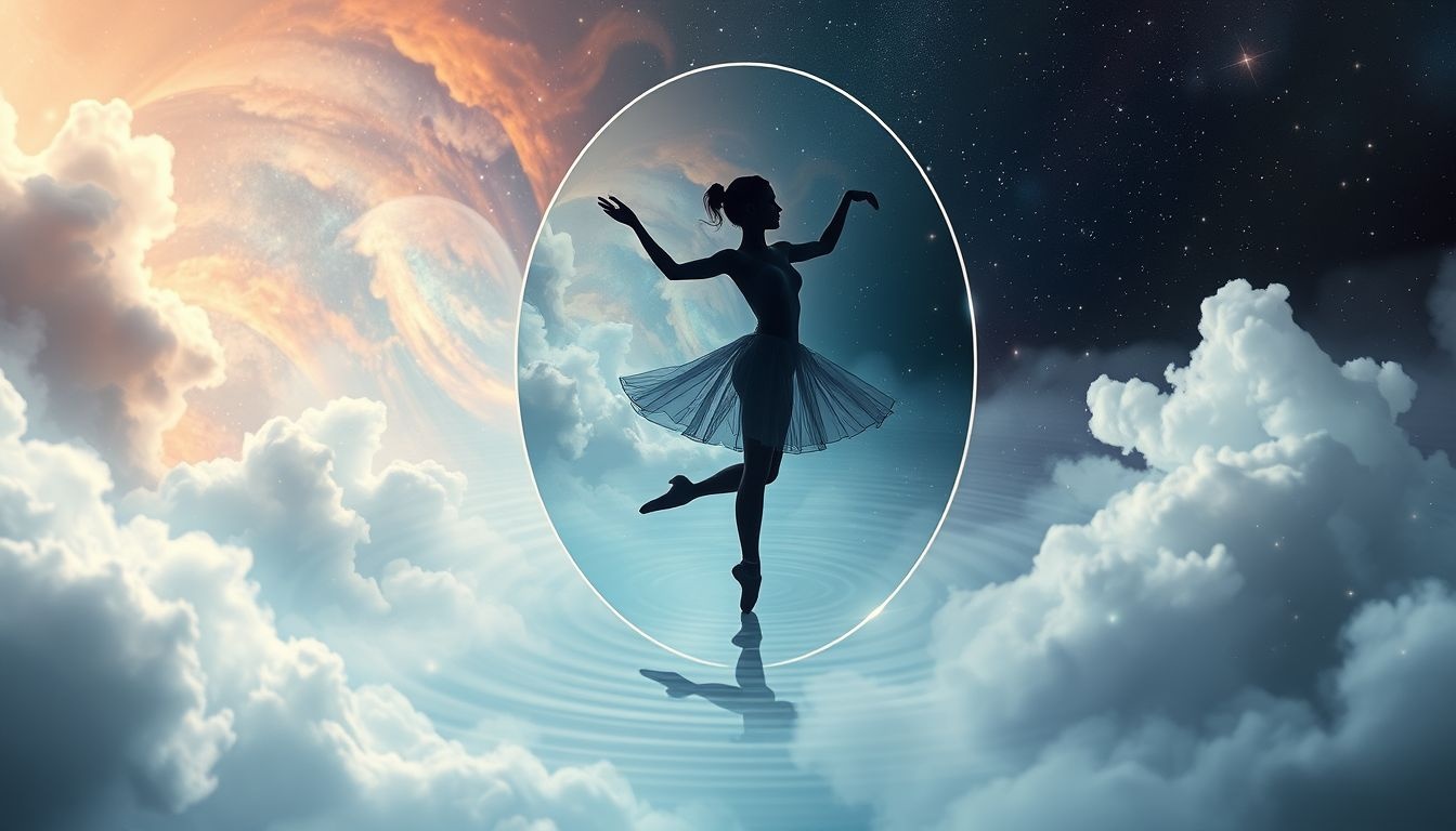 Rêver d'une ballerine dans un miroir révèle votre quête intérieure.