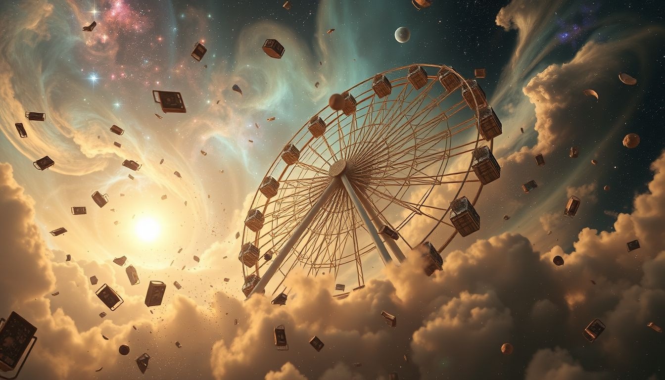 Rêver d’une grande roue qui s’effondre symbolise fin et chaos.