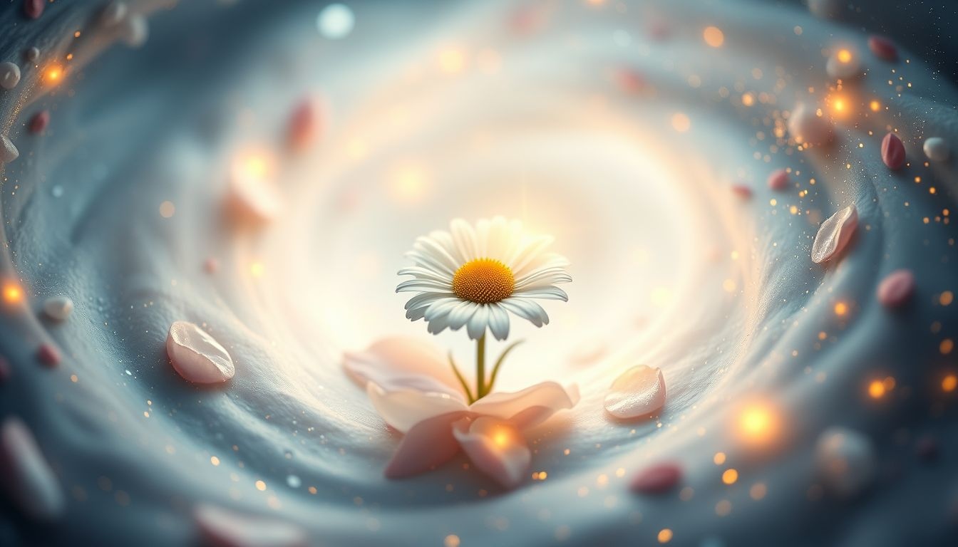 Rêver d'une marguerite miniature symbolise la joie dans la simplicité.