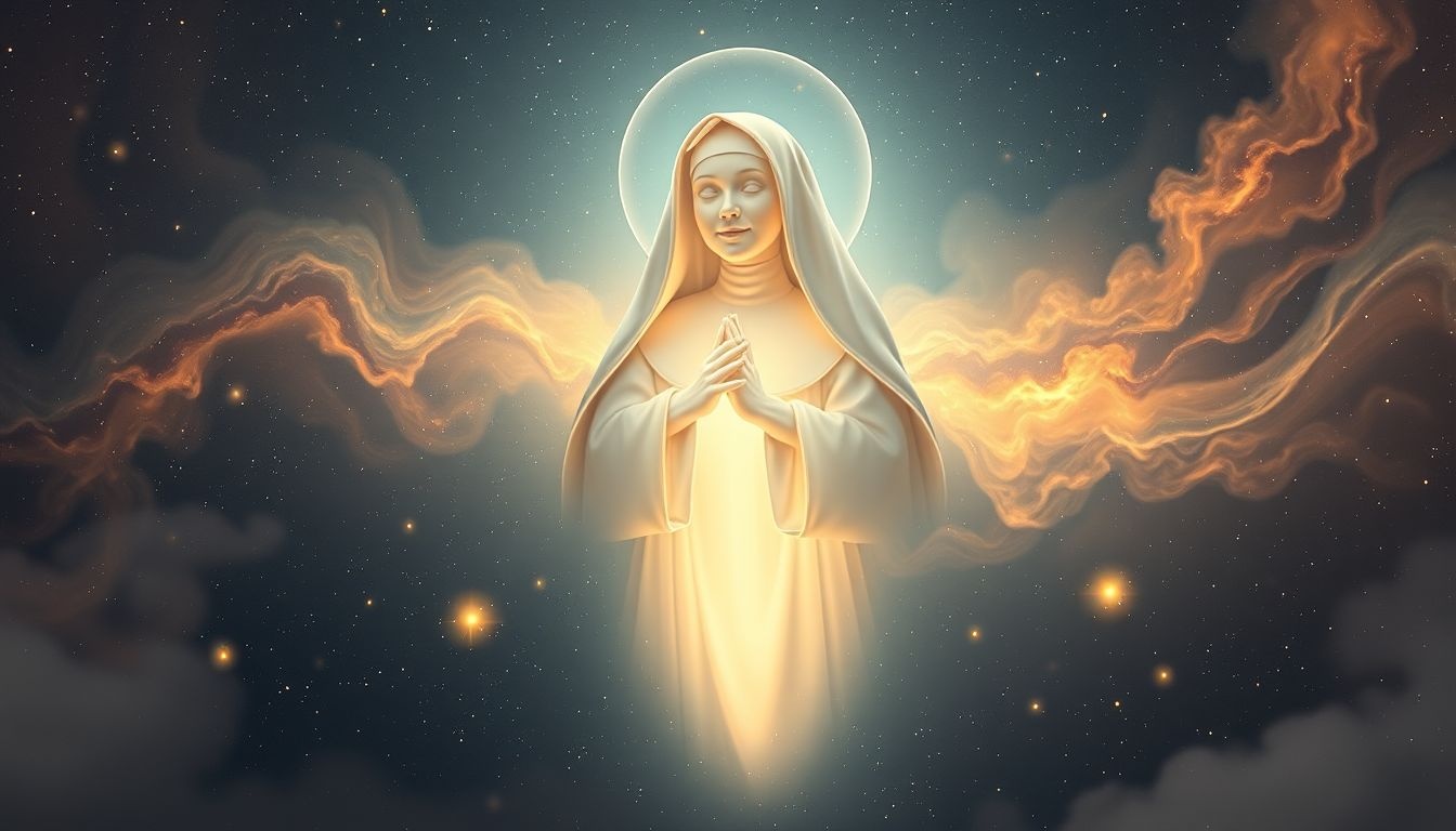 Rêver d'une religieuse souriante symbolise espoir et soutien spirituel.